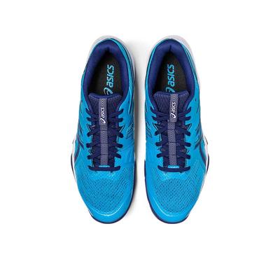 Asics Mens GEL-Blade 8 Indoor Court Shoes - Island Blue/Indigo Blue - main image