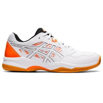 Asics Mens Gel-Renma Indoor Court Shoes - White/Shocking Orange - main image