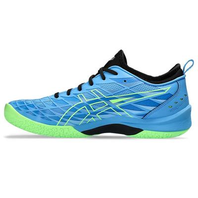 Asics Mens Blast FF 3 Indoor Court Shoes - Waterscape/Lime Burst - main image