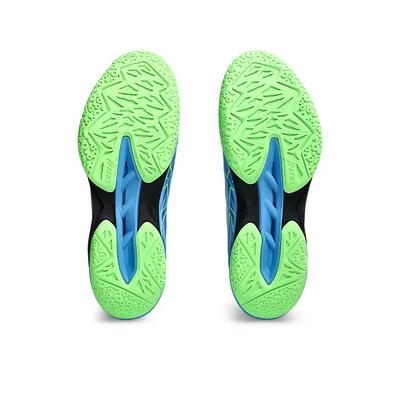 Asics Mens Blast FF 3 Indoor Court Shoes - Waterscape/Lime Burst - main image