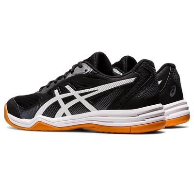 Asics Mens Upcourt 5 Indoor Court Shoes - Black/White - main image