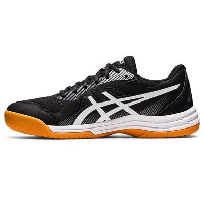 Asics Mens Upcourt 5 Indoor Court Shoes - Black/White - main image