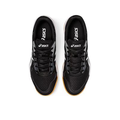 Asics Mens Upcourt 5 Indoor Court Shoes - Black/White - main image