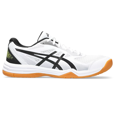 Asics Mens Upcourt 5 Indoor Court Shoes - Safety Yellow/White - main image