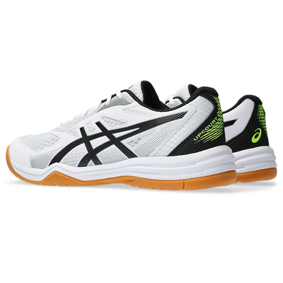 Asics Mens Upcourt 5 Indoor Court Shoes - Safety Yellow/White - main image