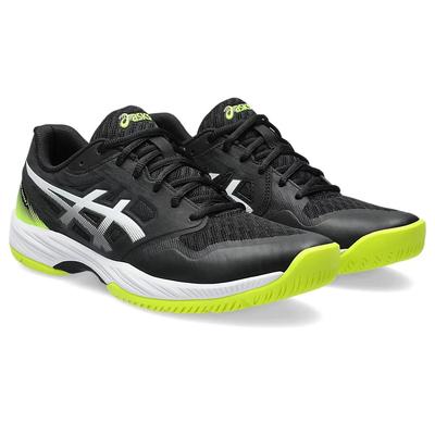 Asics Mens Gel Court Hunter 3 Indoor Court Shoes Black White