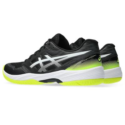 Asics Mens Gel-Court Hunter 3 Indoor Court Shoes - Black/White - main image