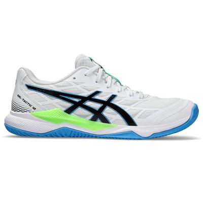 Asics Mens GEL-Tactic 12 Indoor Court Shoes - White/Lime Burst - main image