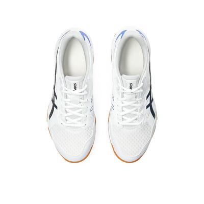 Asics Mens GEL-Rocket 11 Indoor Court Shoes - White/Blue - main image