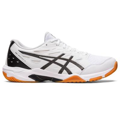 Asics Mens GEL-Rocket 11 Indoor Court Shoes - White/Pure Silver - main image