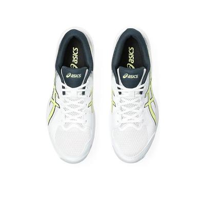 Asics Mens Beyond FF Indoor Court Shoes - White/Glow Yellow - main image