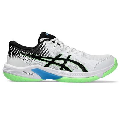 Asics Mens Beyond FF Indoor Court Shoes - White/Lime Burst - main image