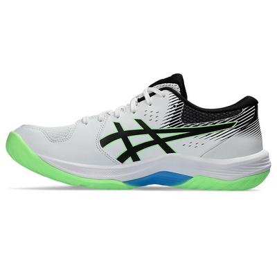 Asics Mens Beyond FF Indoor Court Shoes - White/Lime Burst - main image