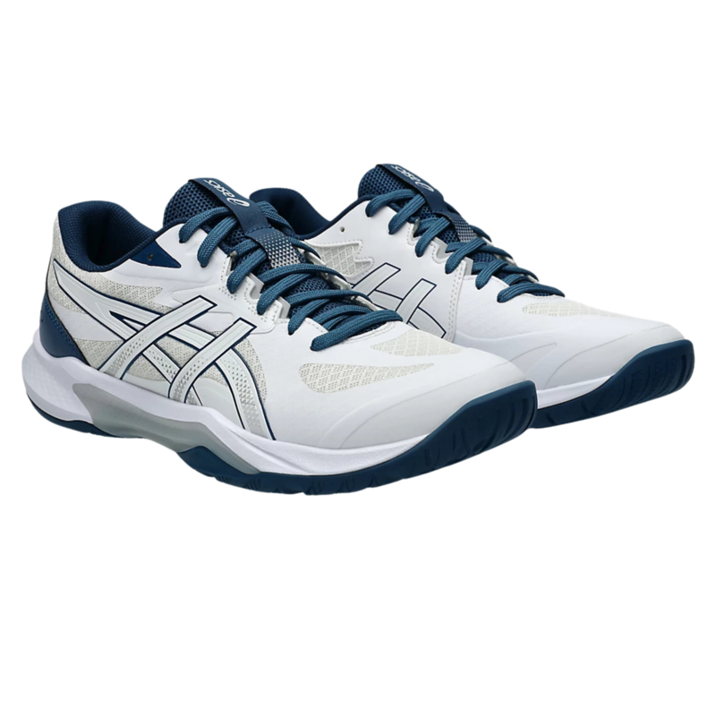 Asics Mens GEL-Tactic 13 Indoor Court Shoes - White/ MakoBlue - main image