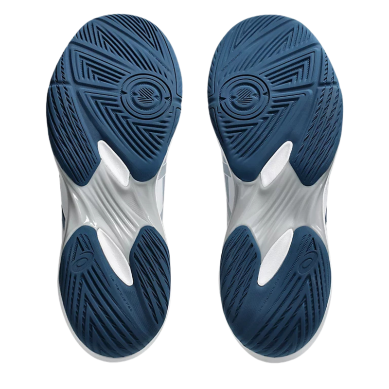 Asics Mens GEL-Rocket 12 Indoor Court Shoes - White/Mako Blue - main image