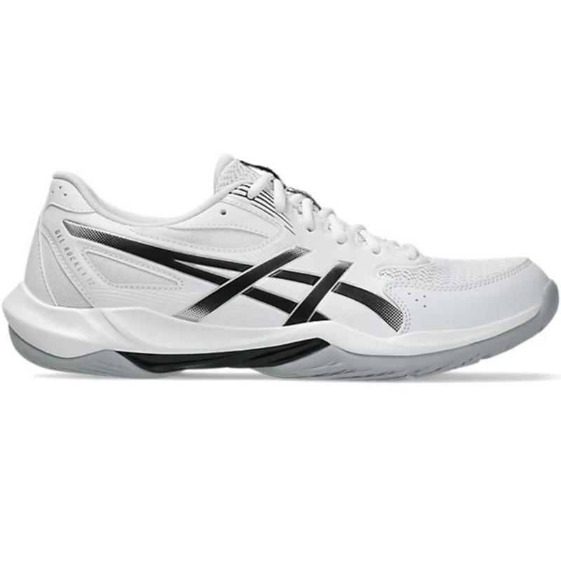 Asics Mens GEL-Rocket 12 Indoor Court Shoes - White/Black - main image