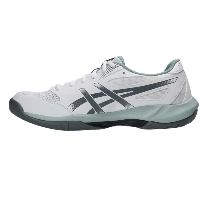 Asics Mens GEL-Rocket 12 Indoor Court Shoes - White/Steel Grey - main image