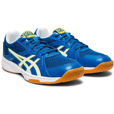 Asics Womens Upcourt 3 Indoor Court Shoes - Lake Drive/White