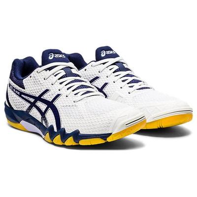 Asics Womens GEL-Blade 7 Indoor Court Shoes - White/Peacoat - main image