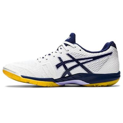 Asics Womens GEL-Blade 7 Indoor Court Shoes - White/Peacoat - main image