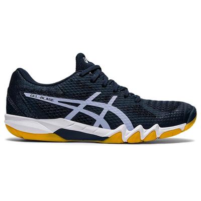 Asics Womens GEL-Blade 7 Indoor Court Shoes - French Blue/Lilac Opal - main image