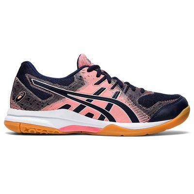 Asics Womens GEL-Rocket 9 Indoor Court Shoes - Guava/Midnight - main image