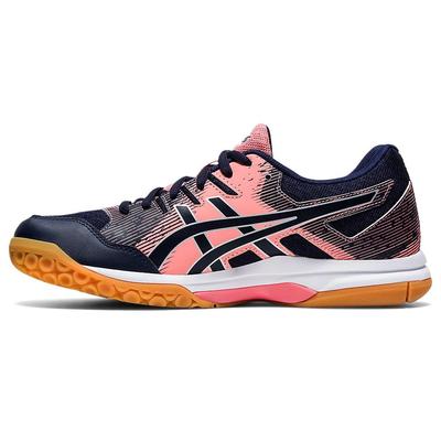 Asics Womens GEL-Rocket 9 Indoor Court Shoes - Guava/Midnight - main image