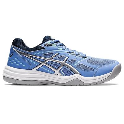 Asics Womens Upcourt 4 Indoor Court Shoes - Periwinkle Blue/Pure Silver - main image