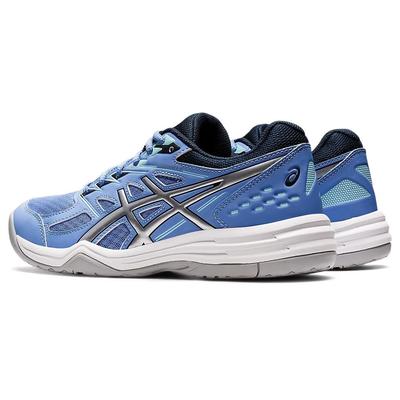 Asics Womens Upcourt 4 Indoor Court Shoes - Periwinkle Blue/Pure Silver - main image