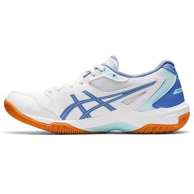 Asics Womens GEL-Rocket 10 Indoor Court Shoes - White/Periwinkle Blue - main image