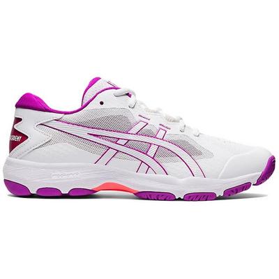 Asics Womens Netburner Super FF Indoor Court Shoes - White/Orchid - main image