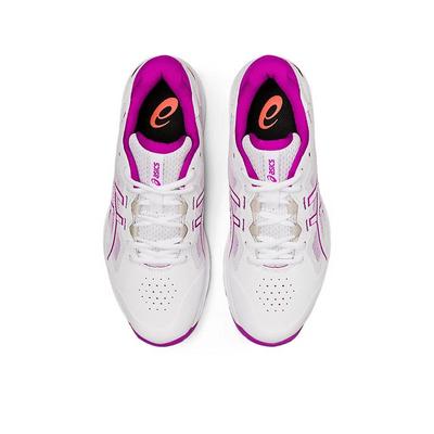 Asics Womens Netburner Super FF Indoor Court Shoes - White/Orchid - main image