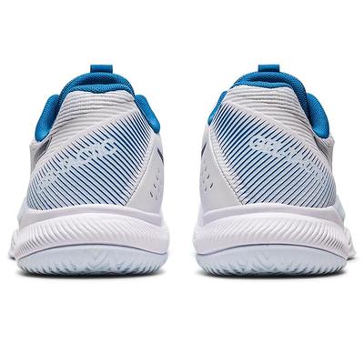 Asics Womens GEL-Tactic Indoor Court Shoes - White/Indigo Blue - main image