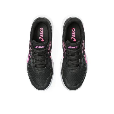 Asics Womens Upcourt 5 Indoor Court Shoes - Black/Hot Pink - main image
