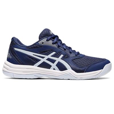 Asics Womens Upcourt 5 Indoor Court Shoes - Deep Ocean/Soft Sky - main image