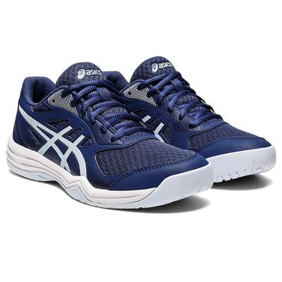 Asics Womens Upcourt 5 Indoor Court Shoes - Deep Ocean/Soft Sky - main image