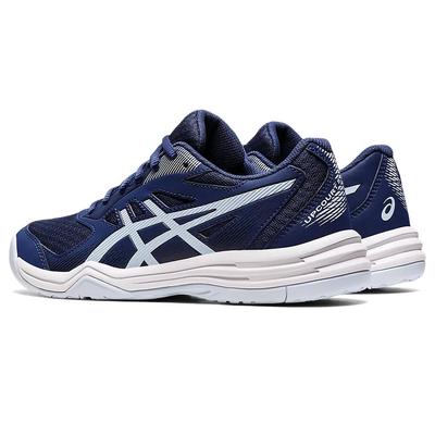 Asics Womens Upcourt 5 Indoor Court Shoes - Deep Ocean/Soft Sky - main image