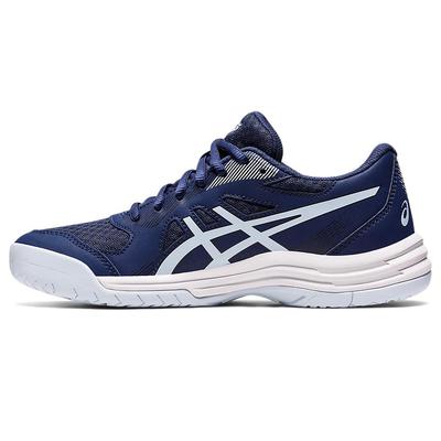 Asics Womens Upcourt 5 Indoor Court Shoes - Deep Ocean/Soft Sky - main image