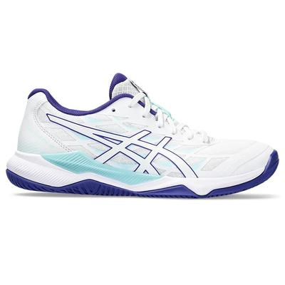 Asics Womens GEL-Tactic 12 Indoor Court Shoes - White/Eggplant - main image