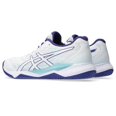 Asics Womens GEL-Tactic 12 Indoor Court Shoes - White/Eggplant - main image