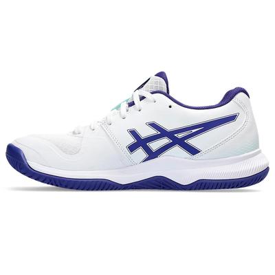Asics Womens GEL-Tactic 12 Indoor Court Shoes - White/Eggplant - main image