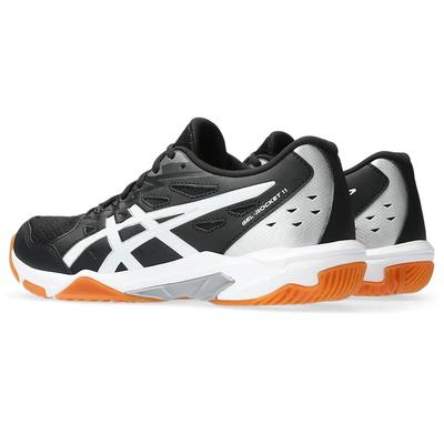 Asics Womens GEL-Rocket 11 Indoor Court Shoes - Black/Pure Silver - main image