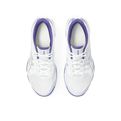 Asics Womens GEL-Rocket 11 Indoor Court Shoes - White/Purple - main image