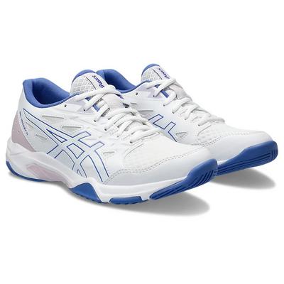 Asics Womens GEL-Rocket 11 Indoor Court Shoes - White/Sapphire - main image