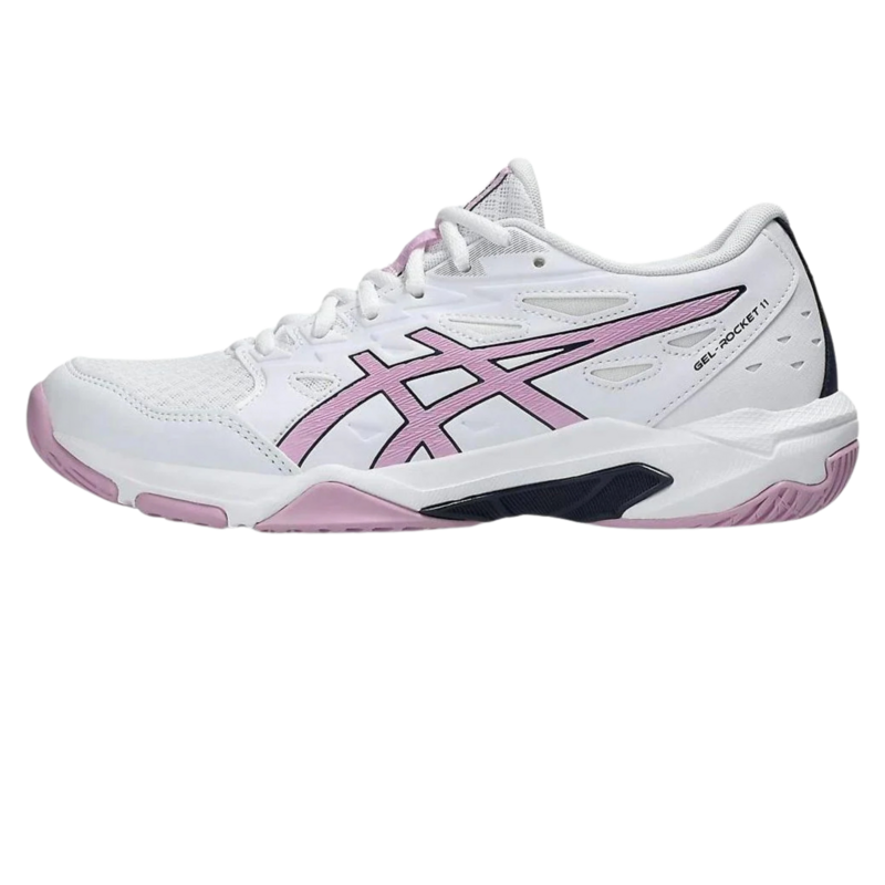 Asics Womens GEL-Rocket 11 Indoor Court Shoes - Black/Pure Silver - main image