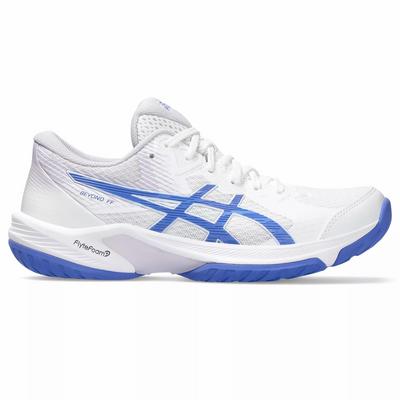 Asics Womens Beyond FF Indoor Court Shoes - White/Sapphire - main image