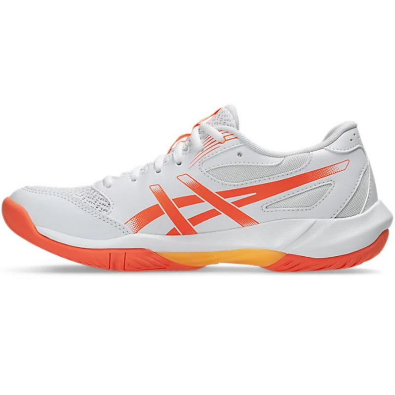 Asics Womens GEL-Rocket 12 Indoor Court Shoes - White/Coral - main image