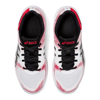 Asics Kids GEL-Tactic GS Indoor Court Shoes - White/Red