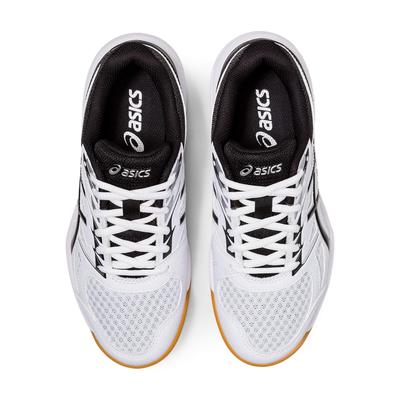 Asics Kids Upcourt 4 GS Indoor Court Shoes - White/Black - main image