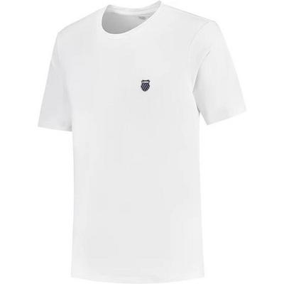 K-Swiss Mens Hypercourt Double Crew Tee - White - main image